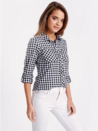 Black Checked