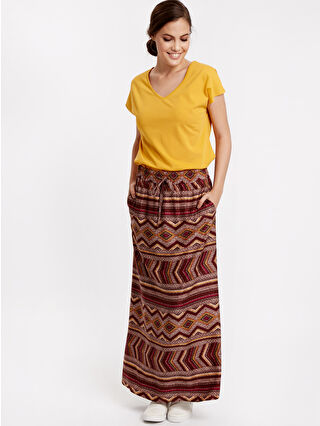 Brown Printed
