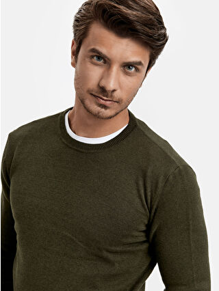 Dark Khaki Melange