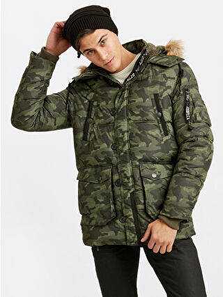Khaki Printed