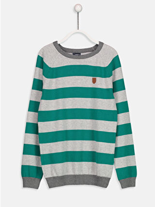 Bright Green Striped