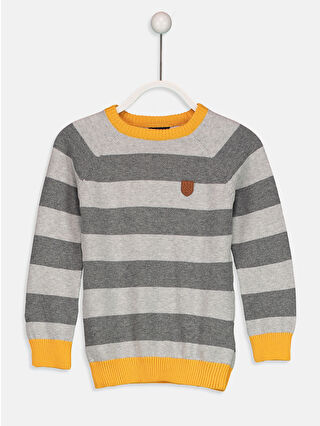 Dark Grey Striped