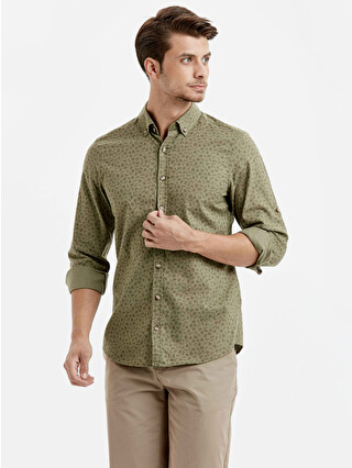 Khaki Printed