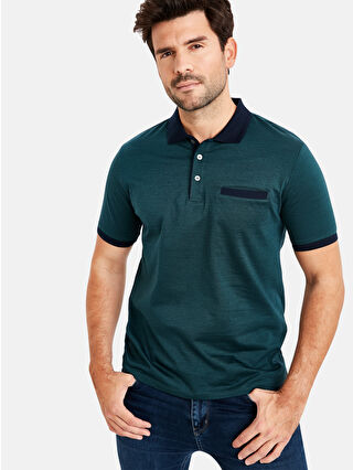 Koyu Yeşil Çizgili