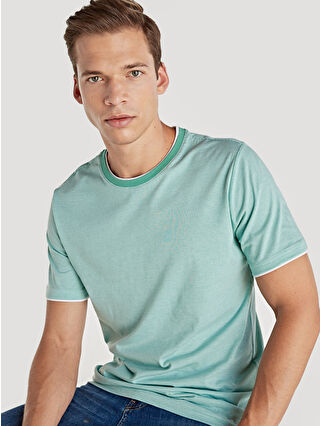 Açık Yeşil Çizgili