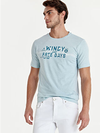 Açık Mavi Çizgili