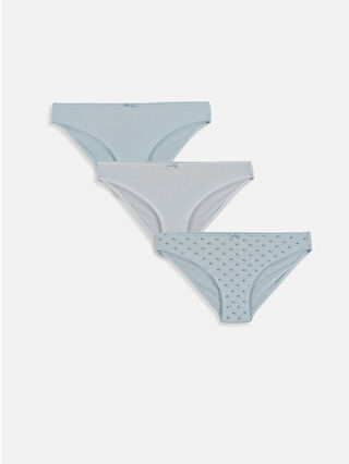 Light Blue Printed