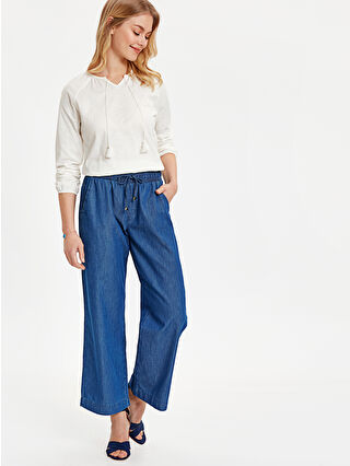 Orta Mavi Yıkamalı