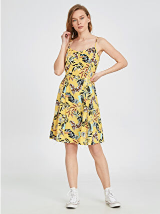 Hardal Sarı Baskılı