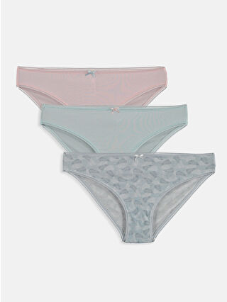 Light Blue Printed