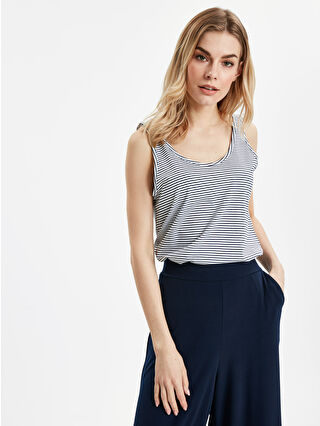 Light Navy Striped