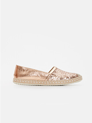 SPARKLING⭐︎ LCW STEPS Kadın Parlak Espadril Ayakkabı - 9SA514Z8-J5U | LC Waikiki