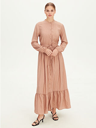 Açık Pembe Baskılı