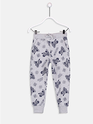 Grey Printed