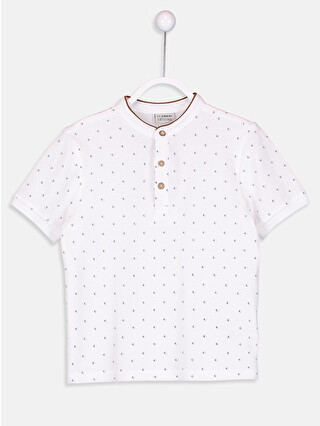 White Printed