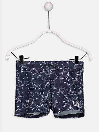 Navy Printed