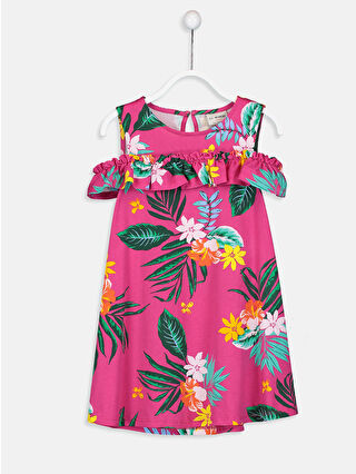 Dark Pink Printed