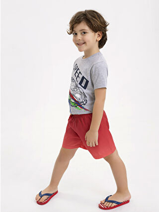 Red Printed