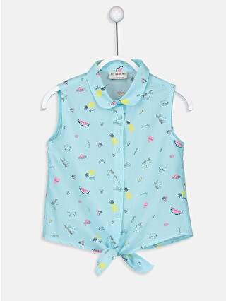 Mint Green Printed