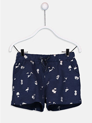 Navy Printed