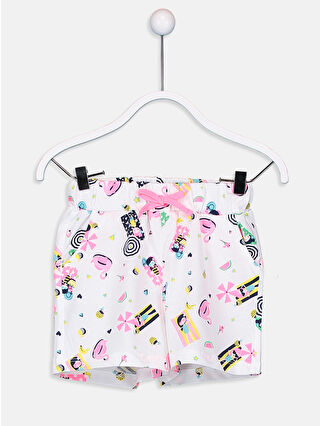 White Printed