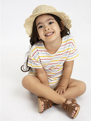 Açık Pembe Çizgili