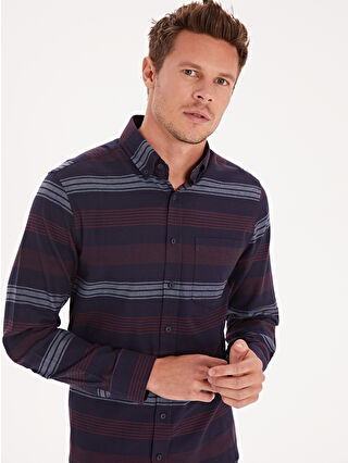 Navy Striped