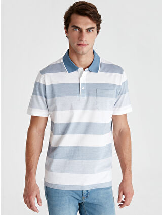 Light Blue Striped
