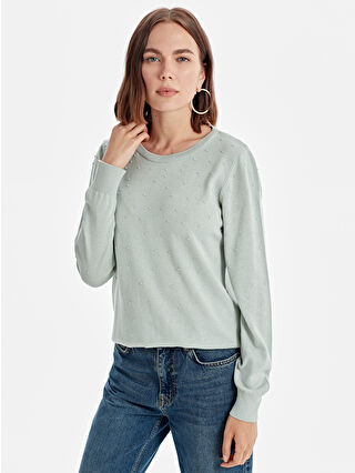 لون ميلانج نعناعي فاتح