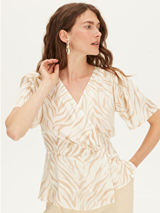 Taş Rengi Baskılı