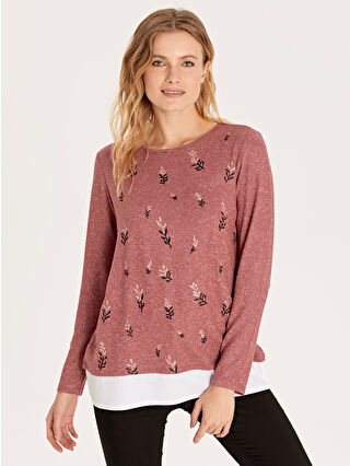 Dark Pink Melange
