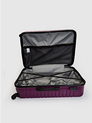 LCW JOY Woman Plum Suitcase - 9WL892Z8-CVV | LC Waikiki