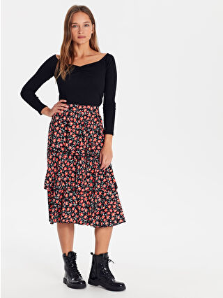 Red Printed