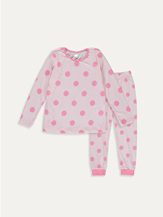 Açık Pembe Baskılı