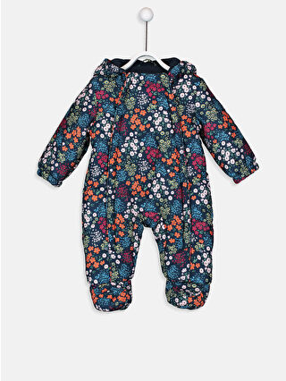 Navy Printed