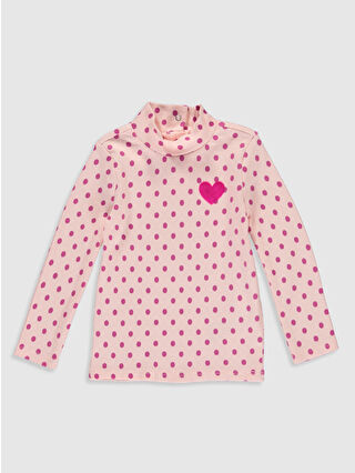 Açık Pembe Baskılı