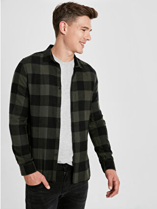 Khaki Checked