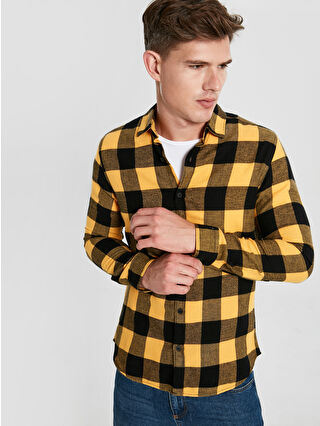 Yellow Checked