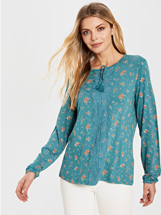 Mat Yeşil Baskılı