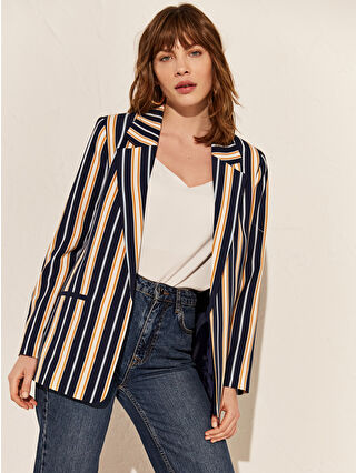 Navy Striped