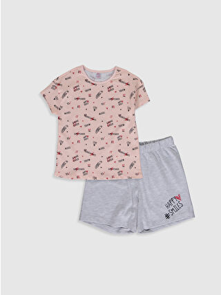 Light Pink Printed