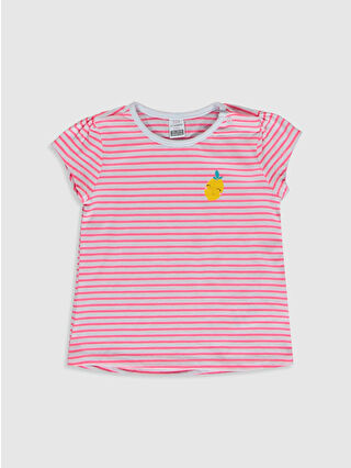 Açık Pembe Çizgili