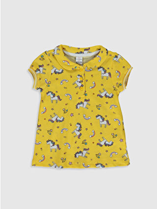 Light Yellow Printed