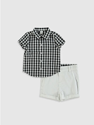 Black Checked