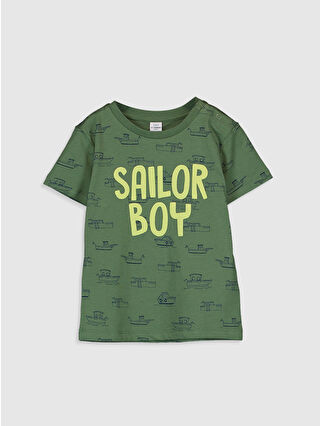 Koyu Sarı Baskılı