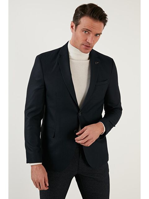 Buratti Regular Fit 6 Drop Çift Yırtmaçlı Blazer Ceket 216SERARDO - S000000363-21164