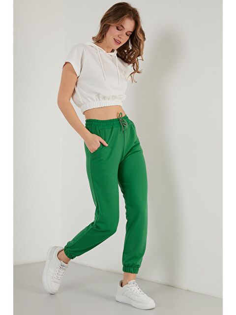 Lela Pamuklu Beli Ve Paçası Lastikli Basic Jogger Eşofman Altı 5864171 - S000000111-18194