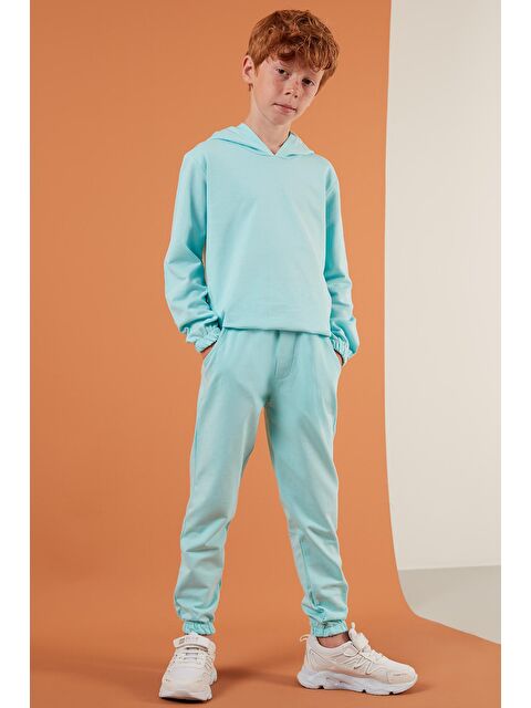 Lela Kapüşonlu Cepli % 100 Pamuk Unisex Çocuk Takım 5922021 - S000000130-18194