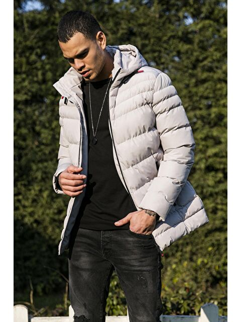 Buratti Slim Fit Kapüşonlu Cepli Mont 6274818 - S000000421-19965