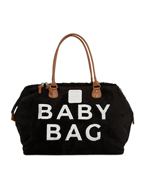 Bagmori Baby Bag Nakışlı Peluş Anne Bebek Çantası - S000000164-19351